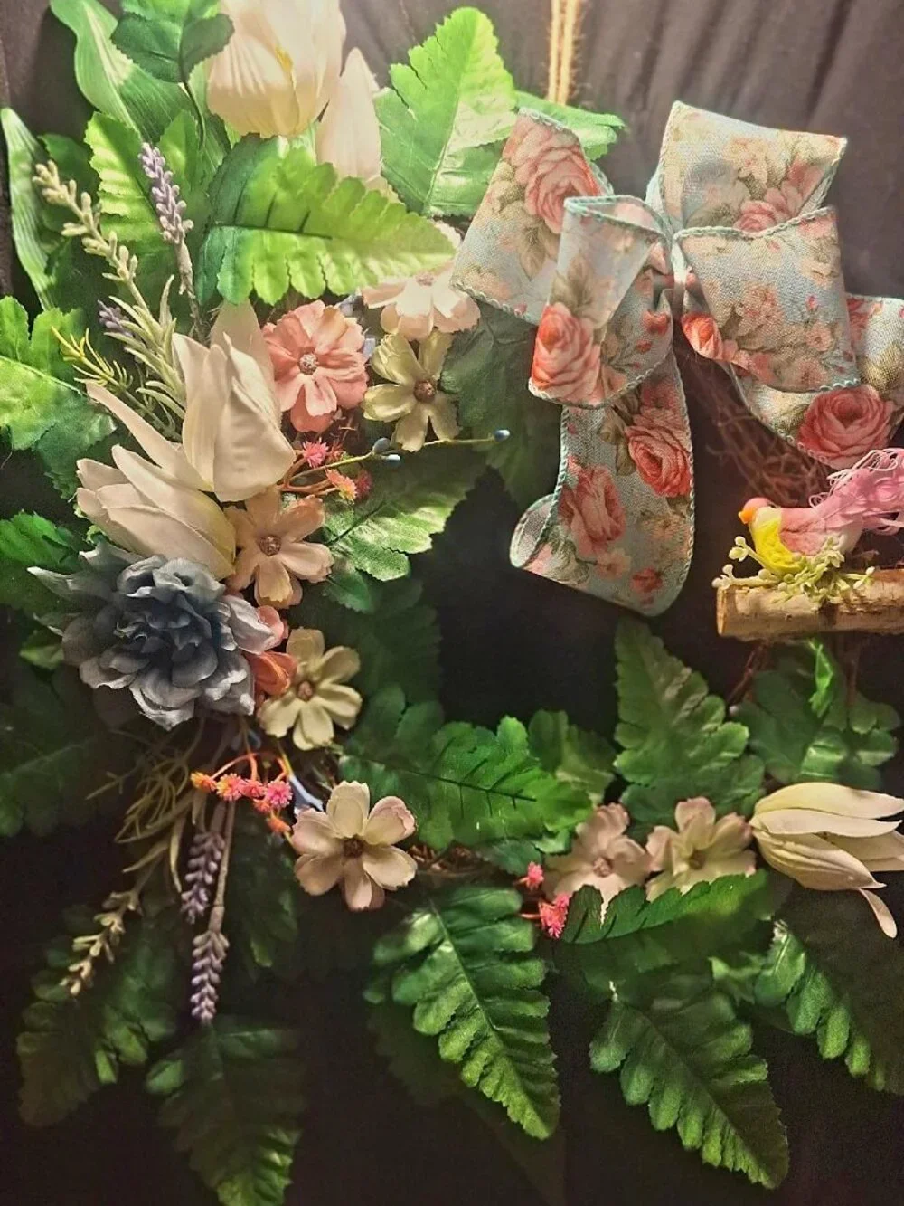 Handmade twig wreath